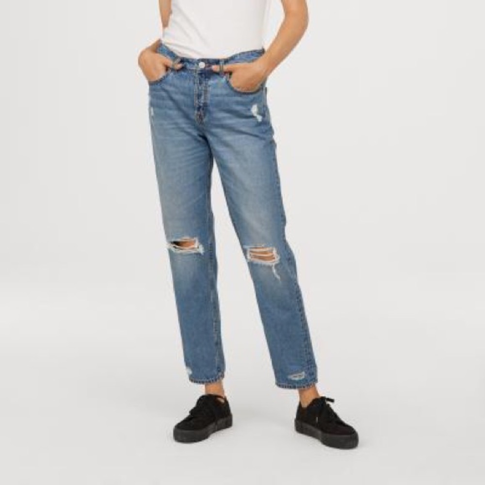 Boyfriend Low Ripped H&M Size 6